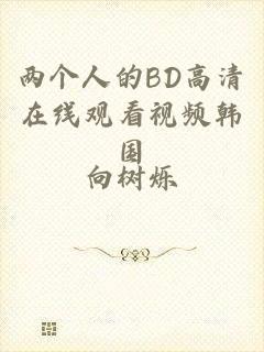 两个人的BD高清在线观看视频韩国