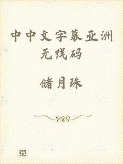 中中文字幕亚洲无线码