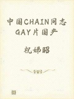 中国CHAIN同志GAY片国产