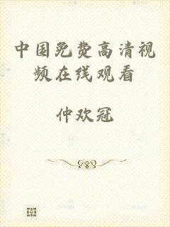 中国免费高清视频在线观看