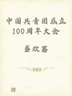 中国共青团成立100周年大会