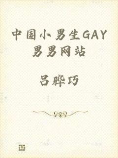 中国小男生GAY男男网站