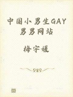 中国小男生GAY男男网站