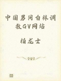 中国男同白袜调教GV网站