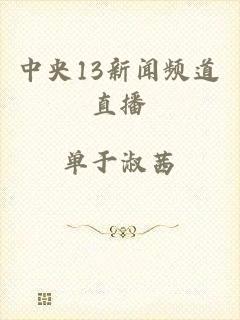 中央13新闻频道直播