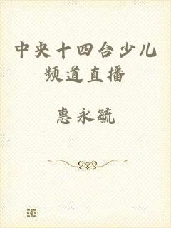 中央十四台少儿频道直播