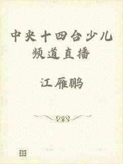 中央十四台少儿频道直播