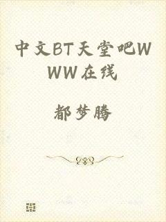 中文BT天堂吧WWW在线
