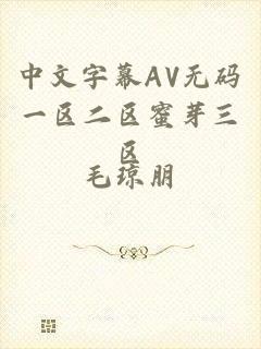 中文字幕AV无码一区二区蜜芽三区