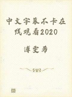 中文字幕不卡在线观看2020