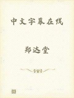 中文字幕在线