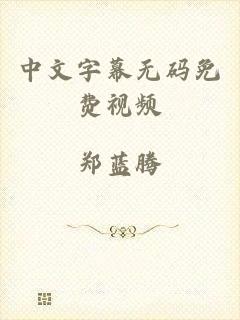 中文字幕无码免费视频