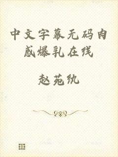 中文字幕无码肉感爆乳在线