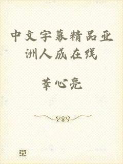 中文字幕精品亚洲人成在线