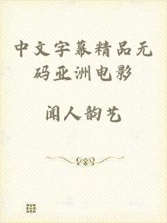 中文字幕精品无码亚洲电影