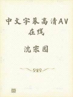 中文字幕高清AV在线