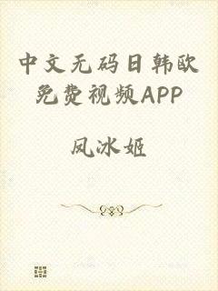 中文无码日韩欧免费视频APP