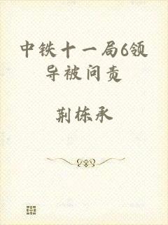 中铁十一局6领导被问责