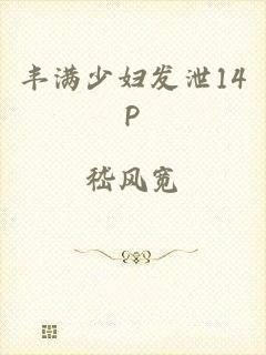 丰满少妇发泄14P