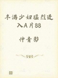 丰满少妇猛烈进入A片88
