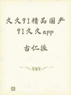 久久91精品国产91久久app