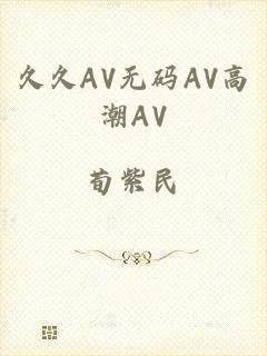 久久AV无码AV高潮AV