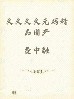 久久久久无码精品国产