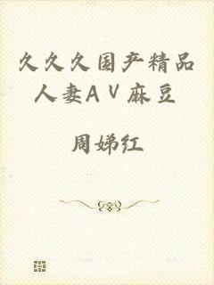 久久久国产精品人妻AⅤ麻豆