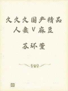 久久久国产精品人妻Ⅴ麻豆