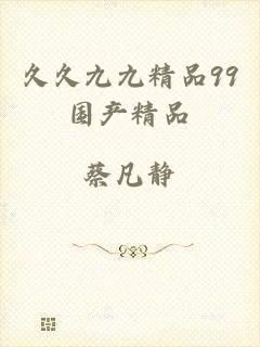 久久九九精品99国产精品