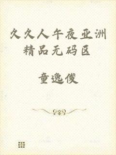 久久人午夜亚洲精品无码区