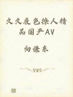 久久夜色撩人精品国产AV