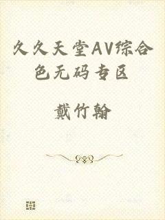 久久天堂AV综合色无码专区
