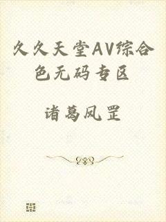 久久天堂AV综合色无码专区