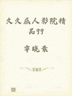 久久成人影院精品99