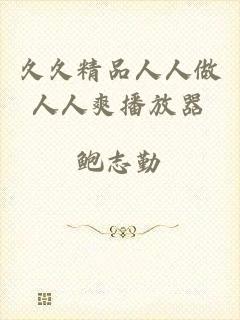 久久精品人人做人人爽播放器