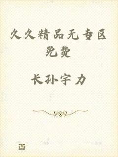久久精品无专区免费