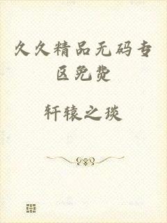 久久精品无码专区免费