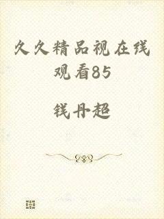 久久精品视在线观看85