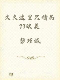 久久这里只精品99欧美