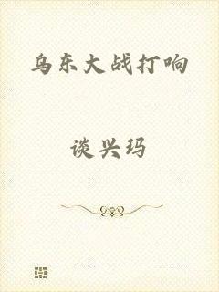 乌东大战打响