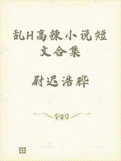 乱H高辣小说短文合集