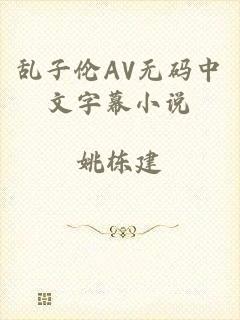 乱子伦AV无码中文字幕小说