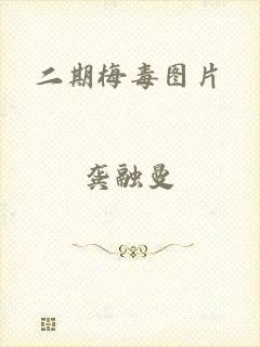 二期梅毒图片