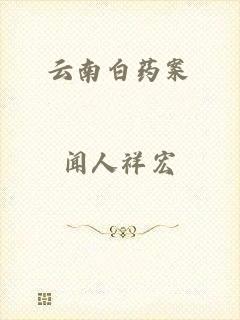 云南白药案