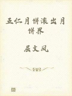 五仁月饼滚出月饼界