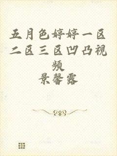 五月色婷婷一区二区三区凹凸视频