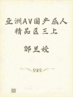 亚洲AV国产成人精品区三上
