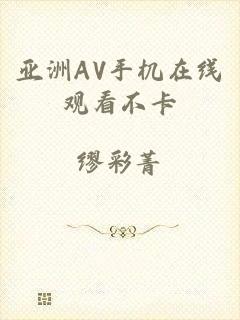 亚洲AV手机在线观看不卡