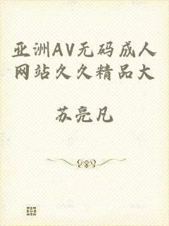 亚洲AV无码成人网站久久精品大